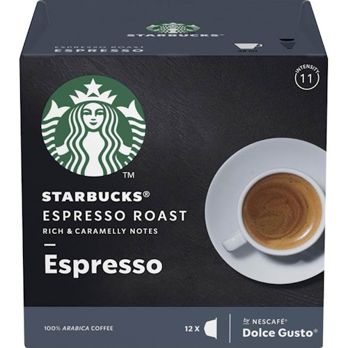 Kaffekapsel Espresso Dolce Gusto 12 st/fp Starbucks/ 3pack