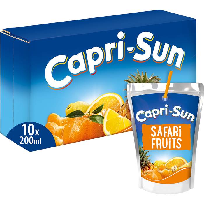 Fruktdryck Safari Fruits 20 cl 10-pack Capri-Sun