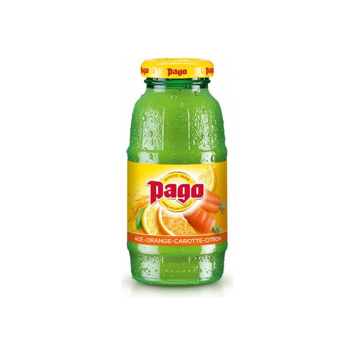 Juice Apelsin/Morot/Citron Pago 20 cl 12pack