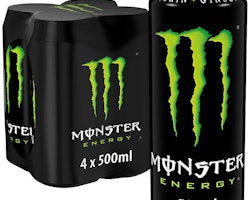 Energidryck Monster Energy 50 cl inkl. pant 4-pack
