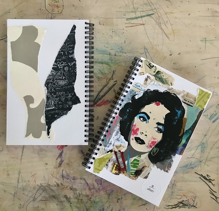 Limited edition Notebook 'Liz'