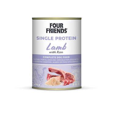 Four Friends Single Protein Lamb & Rice 400g
