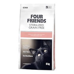 Four Friends Grain Free Sterilized Cat Torrfoder