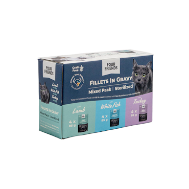 Sterilized Adult Cat Gravy Mix 12-Pack