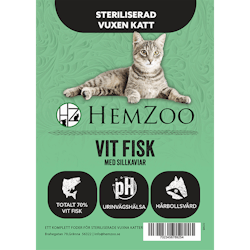 Vit Fisk med Sillkaviar - Steriliserad Katt