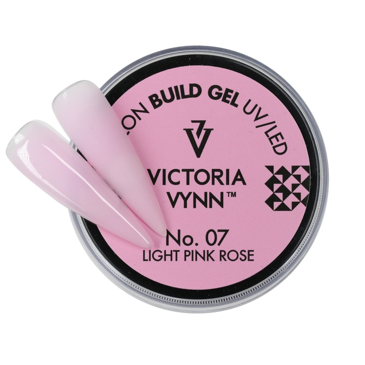 BUILD GEL UV/LED 07 LIGHT PINK ROSE 200 ml