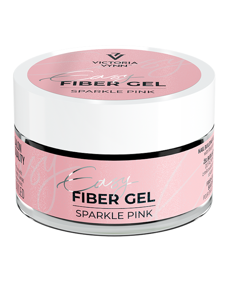 Easy Fiber Gel - Sparkle Pink 15ml