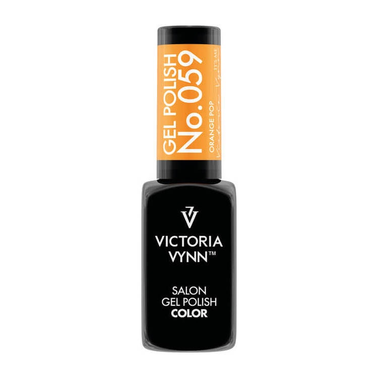 Gel Polish Color No. 059 Orange Pop