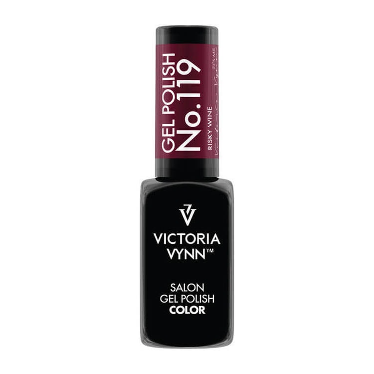 Gel Polish Color No. 119 Risky Wine