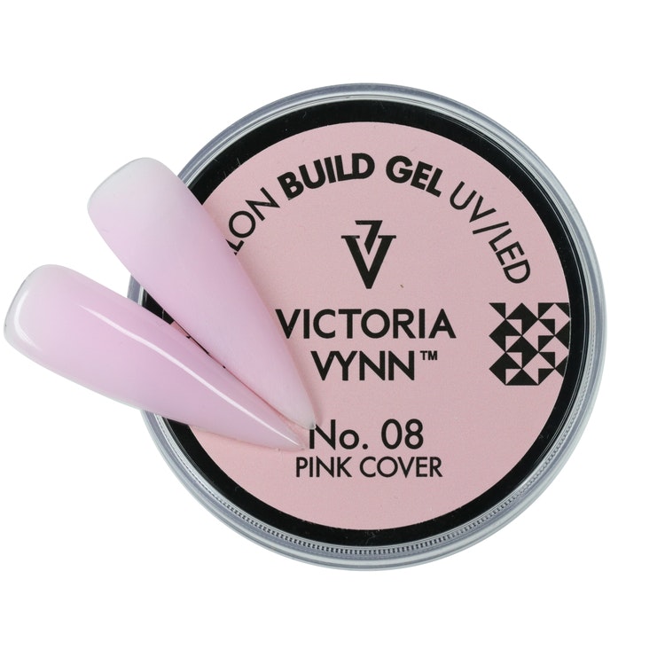 BUILD GEL UV/LED 08 COVER PINK 15ml