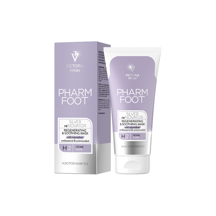 Regenerating and Soothing Foot Mask with Microsilver