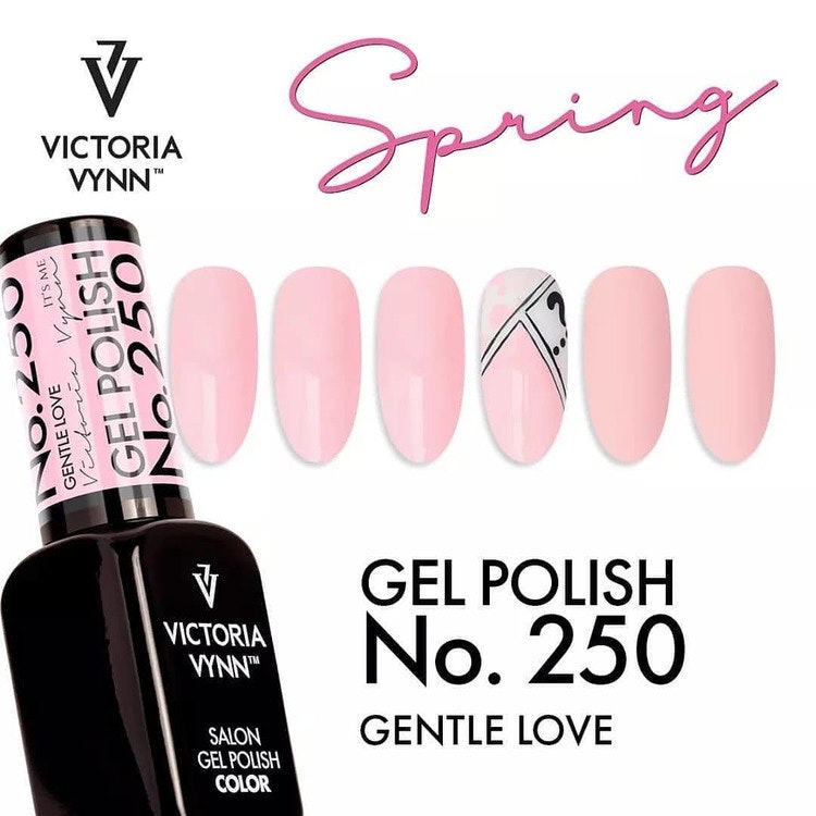 Gel Polish Color No. 250 Gentle Love