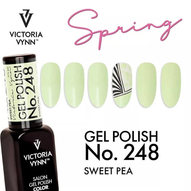 Gel Polish Color No. 248 Sweet Pea