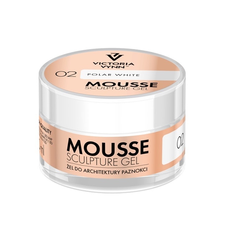 MOUSSE SCULPTURE GEL POLAR WHITE 02