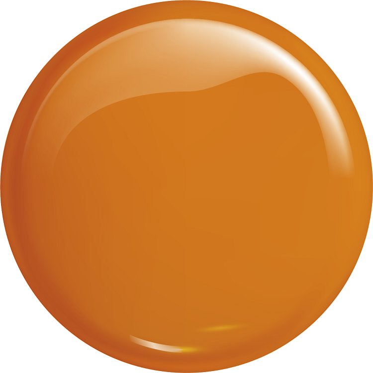 Gel Polish Color No. 308 Orange Denki