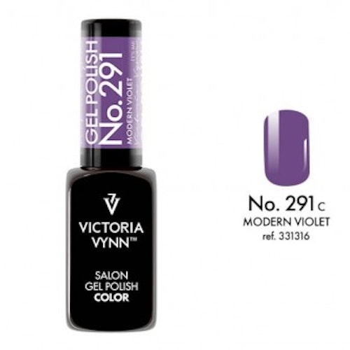 Gel Polish Color No. 291 Modern Violet