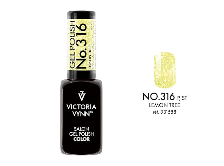 Gel Polish Color No.316 Lemon Tree