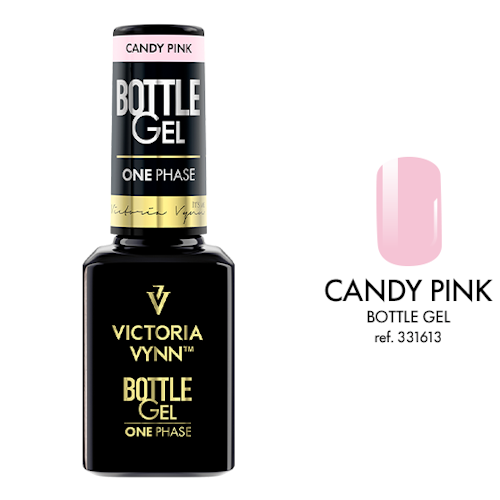 Bottle Gel One Phase - Candy Pink 15 ml