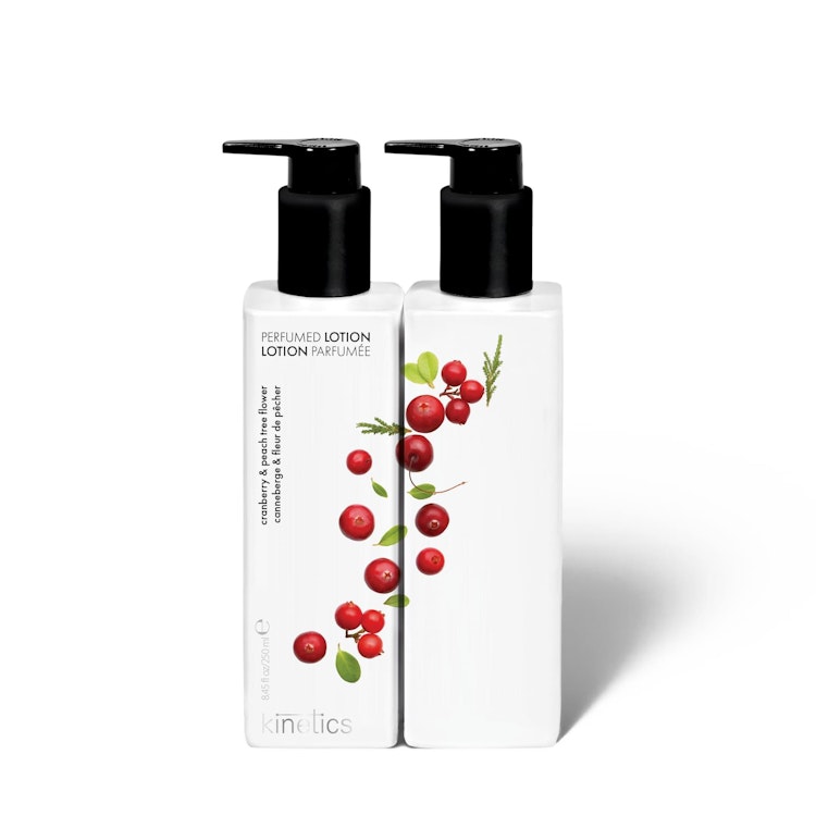 Hand & Body Lotion  CRANBERRY & PEACH TREE FLOWER