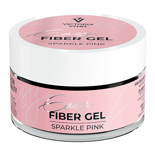 Easy Fiber Gel - Sparkle Pink 50 ml