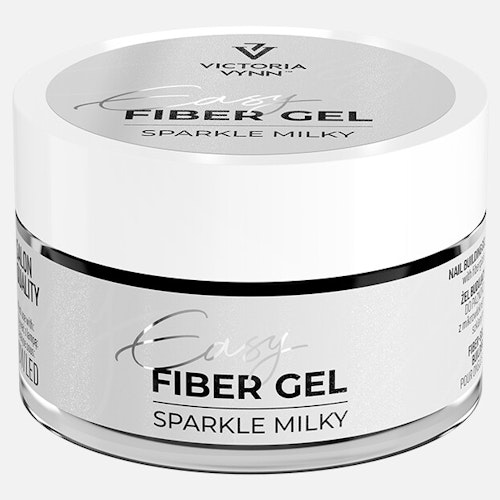 Easy Fiber Gel - Sparkle Milky 50 ml