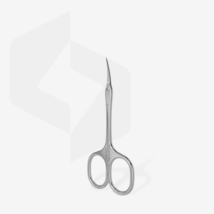 Professional cuticle scissors Asymmetric UNIQ 20-4