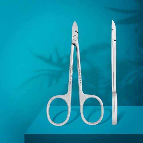 Podology scissors style nippers for cuticle and callus PODO 20