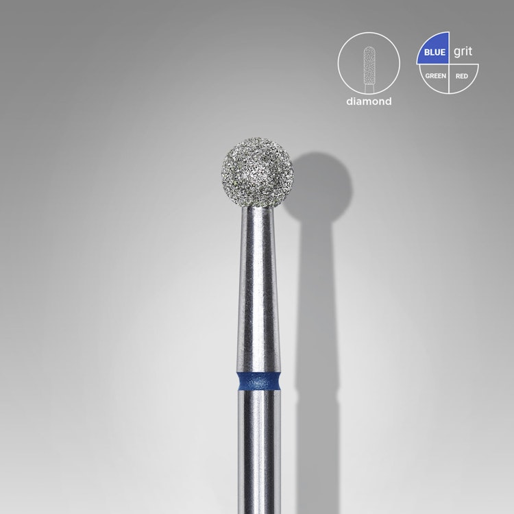 DIAMOND NAIL DRILL BIT, "Blue", 4