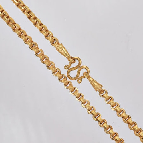 Thai gold necklace, 3 Baht 45,6 G 23K - 64 cm