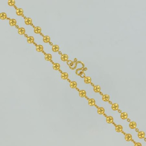Gold thai necklace, 2 Baht, 23 K - 30,4 G