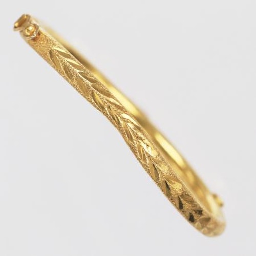 Gold bracelet, 1 Baht, 23 K