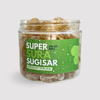 Supersura Sugisar- Syrligt Äpple