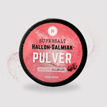 Salt Hallon-Salmiakpulver