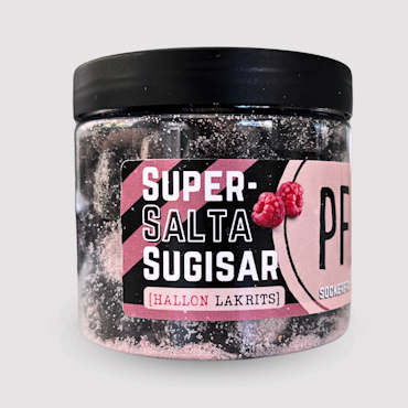 SuperSalta Sugisar - Hallon Lakrits